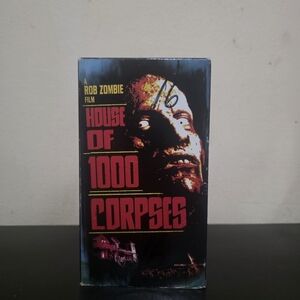 House of 1000 Corpses (VHS, 2002) Rob Zombie Horror Movie